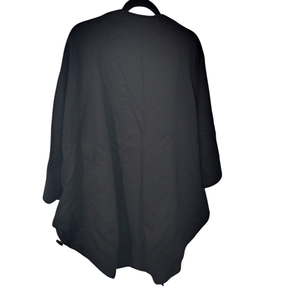 Country Road black button detail cape in size XS - Picture 4 of 11